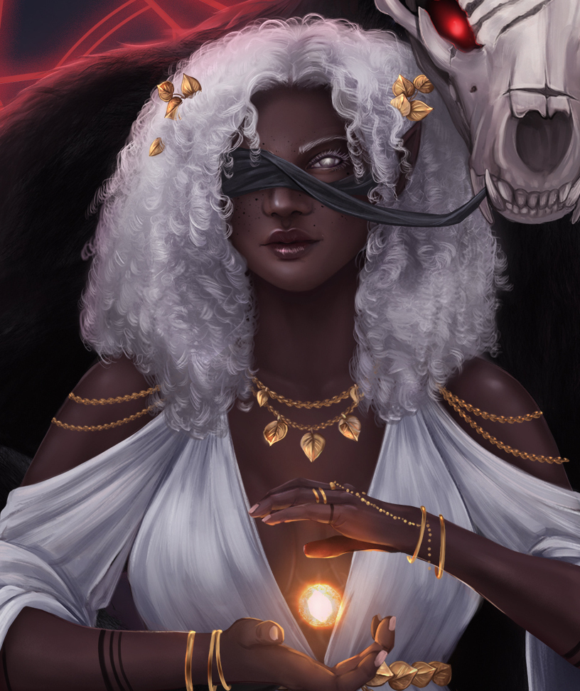 Character art of Raewyn Daefaren